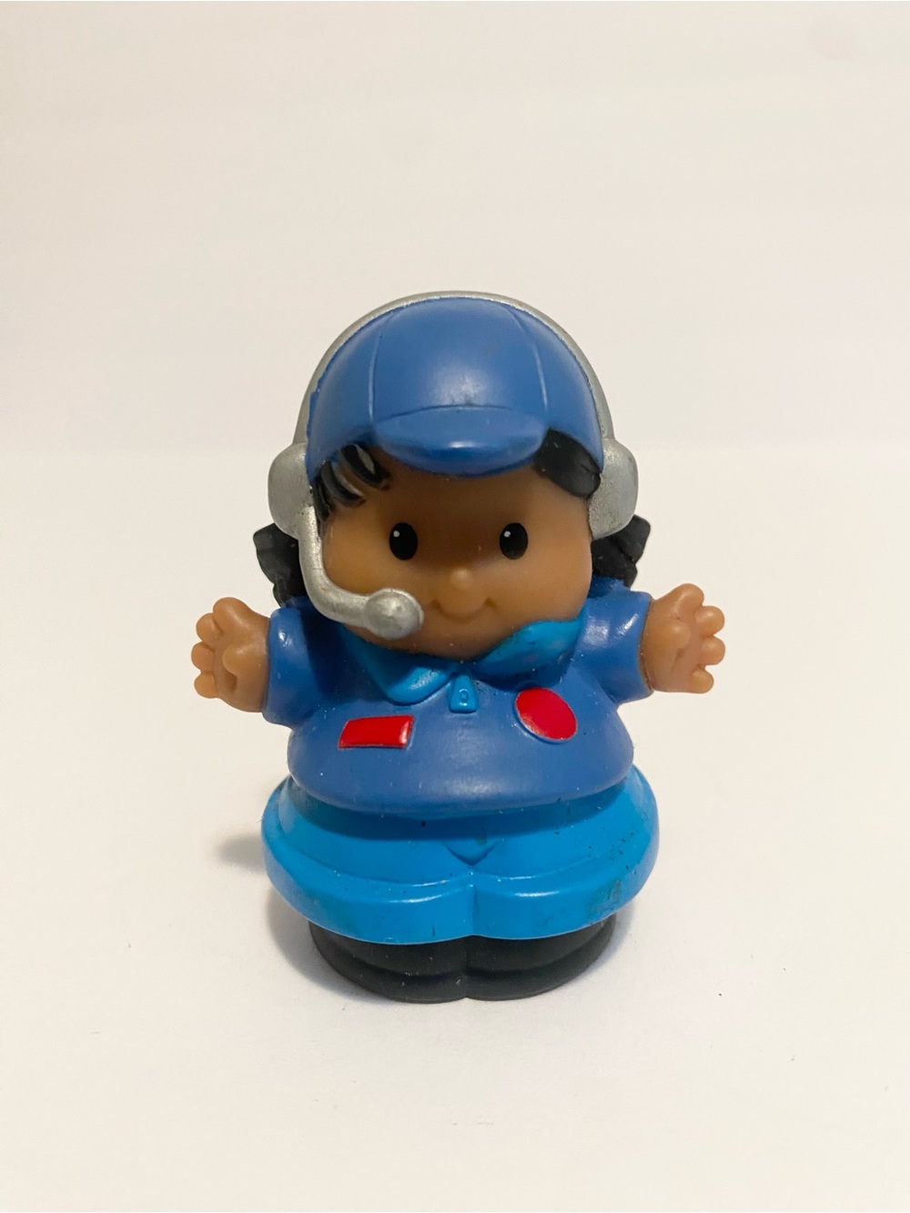 Fisher Price Little People Pilot Captain Airplane Girl Airport Toy 4/$20 🛑